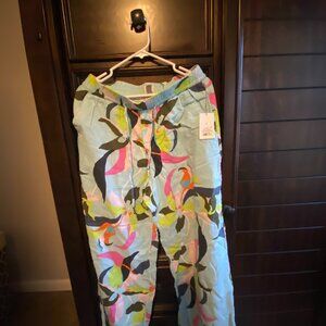 A New Day Tropical print pants